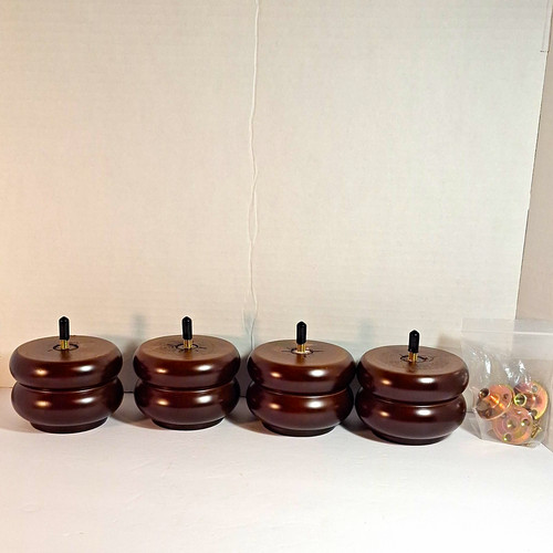 New set dark brown - set, bun