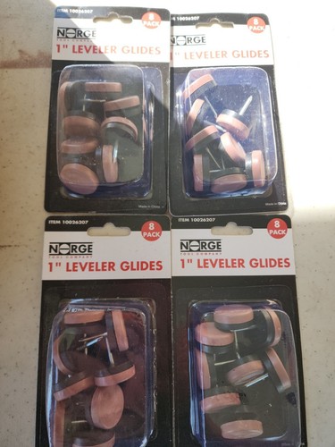 Dia brown slider - 1", glides