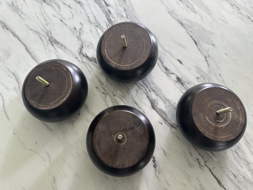 Set hardwood bun - 4,