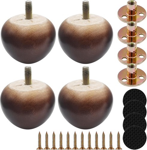 Inch wooden sofa legs - 2,
