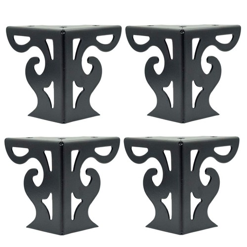4pcs inch hollow out - 3-inch, modern