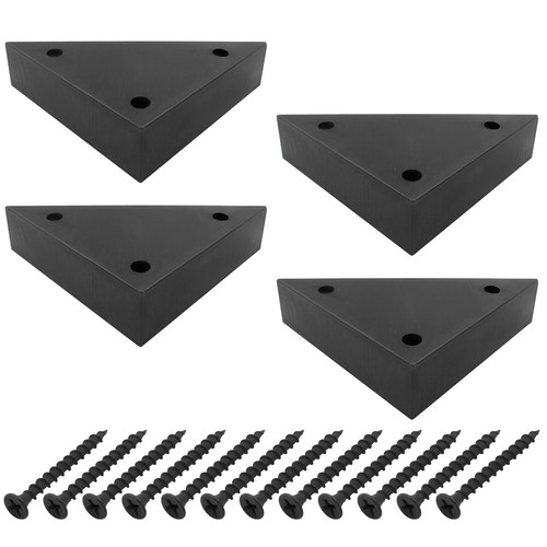 Pack plastic triangle corner - 4,