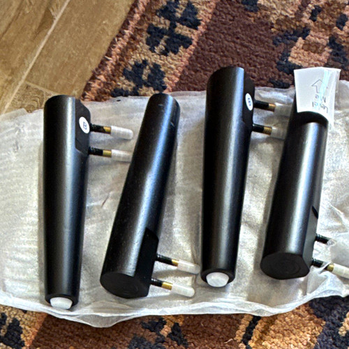 Set black tapered wood - set,