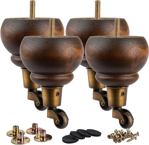 Inch wooden furniture legs - inch,